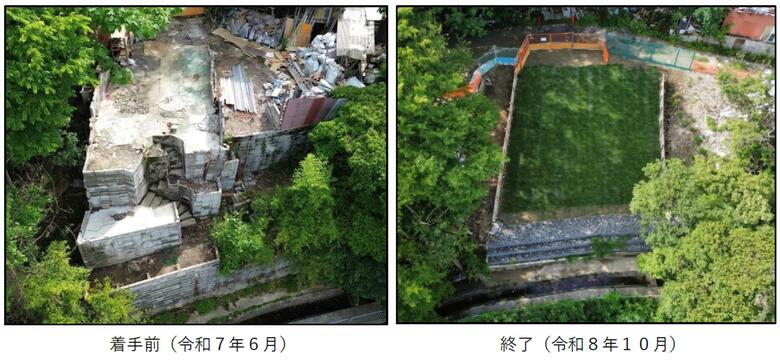 【速報】住宅のすぐ近くにある違法盛り土など　京都市による「行政代執行」が完了　撤去などにかかった費用約3700万円は所有者などに請求へ｜FNNプライムオンライン