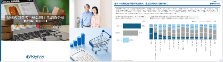 SVPトレンド調査「現代の消費者行動に関する調査分析」