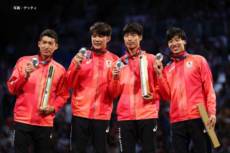 【速報】「エペジーーン」フェンシング男子エペ団体は銀メダル　決勝で大接戦の末25－26でハンガリーに敗れる｜FNNプライムオンライン
