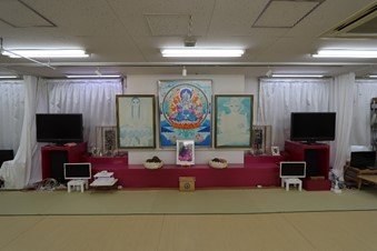 アレフ入谷施設にて撮影 2021年11月19日 提供:公安調査庁