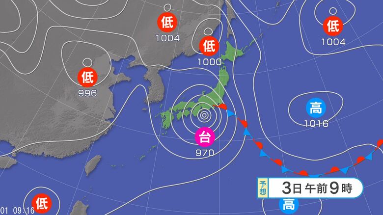 予想天気図