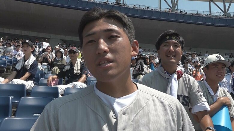 2021年時の中越主将・鷲沢皇源さん