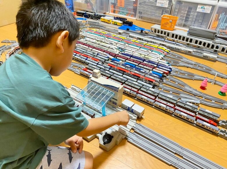 制作中のこうきくん