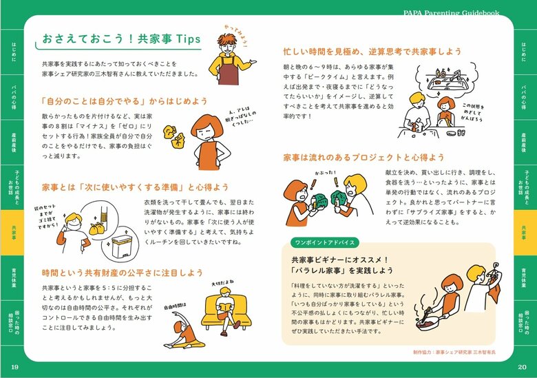 きょうからはじめよう！「共家事（ともかじ）」（長崎県ホームページを引用）