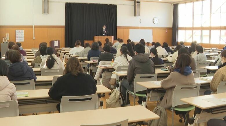 再就職を支援する説明会（1月30日、松本市）