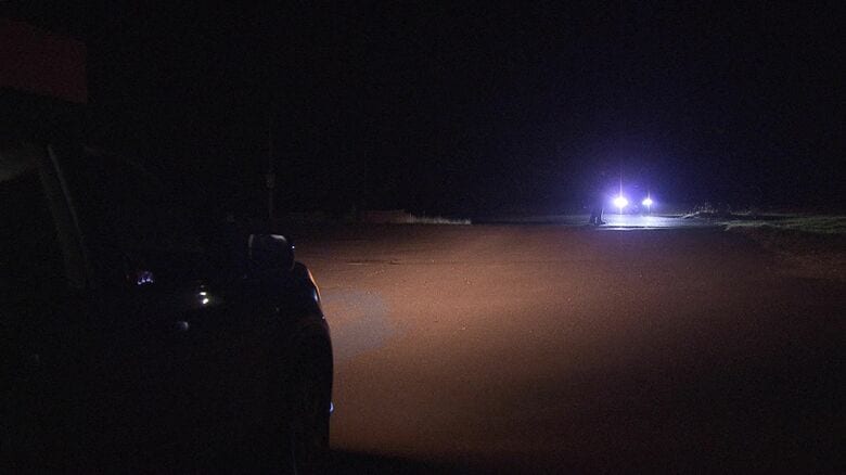 夜道での事故に注意