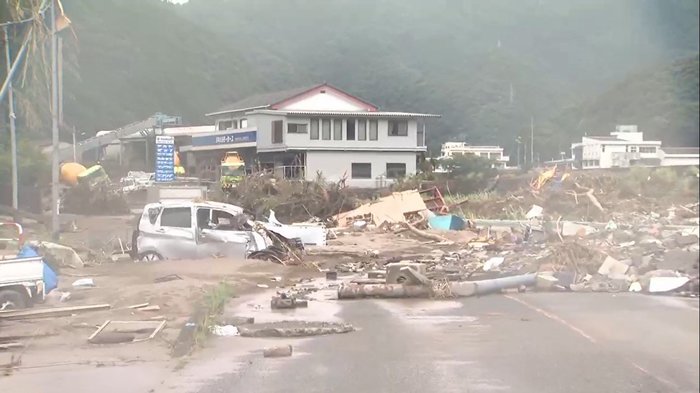 各地に甚大な被害をもたらした豪雨