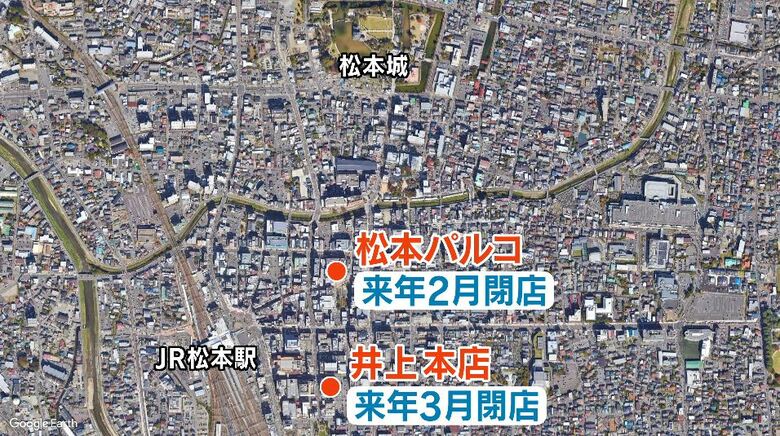 大型商業施設の相次ぐ撤退