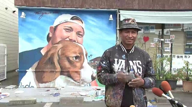 「『プレーオフも頑張れ』と思いを込めた」と語るロバート・バルガスさん