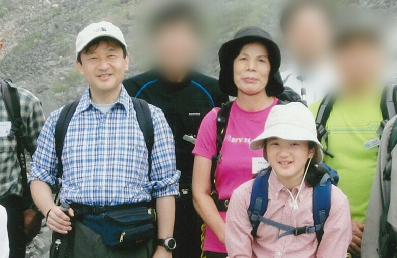 愛子さまは幼い頃から登山に親しまれてきた　2012年撮影