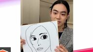 菅田将暉“画伯”似顔絵の腕前は？ 月9ドラマの新キャストを発表「謎の美女」役は…