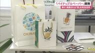 パイナップルの葉を活用「パイナップルペーパー」開発 新たな価値を創出し持続可能な産業へ 沖縄県東村