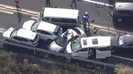 【速報】千葉・木更津市の圏央道で車12台が絡む事故 19人負傷
