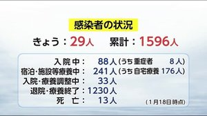 新型コロナ 新たに29人感染確認 2人死亡 宮崎県