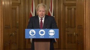 外出制限強化を英首相発表 “変異種”の感染拡大