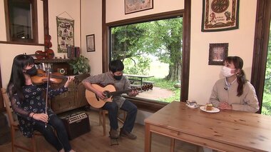 アイルランド行った気分に…夫婦で移住して農業学び、カフェも経営 店で生演奏も【宮崎発】