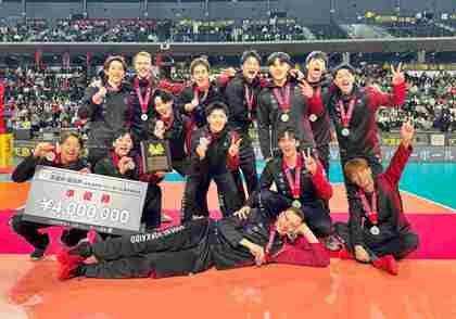 【バレー天皇杯】ヴォレアス北海道、初の決勝で敗れるもクラブ史上初の準優勝―27日から札幌で2連戦