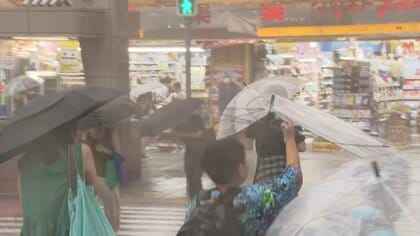 災害級暑さ→ゲリラ雷雨　東京都心で帰宅時間帯を直撃　異例の4日連続「酷暑日」も