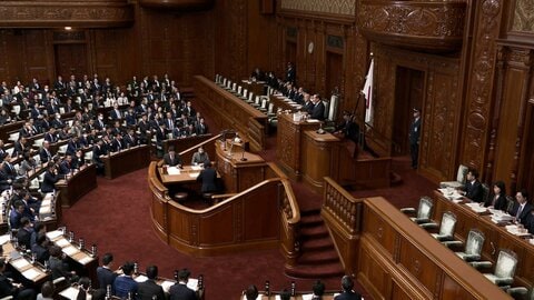 定数削減法案など継続審議に　臨時国会が閉会