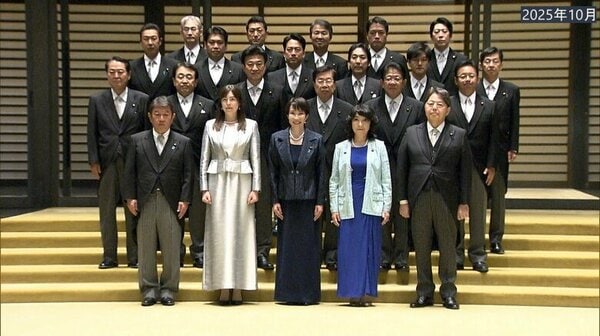  【速報】第2次高市内閣始動へ…閣僚は全員再任と発表 個別読み上げなし｜FNNプライムオンライン Bildidee 