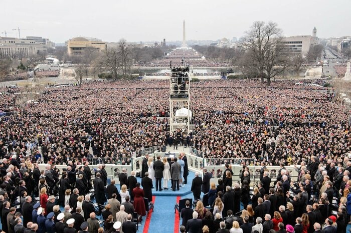 トランプ大統領就任式(2017年1月20日)