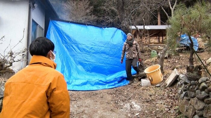 迎え入れてくれた東出さん