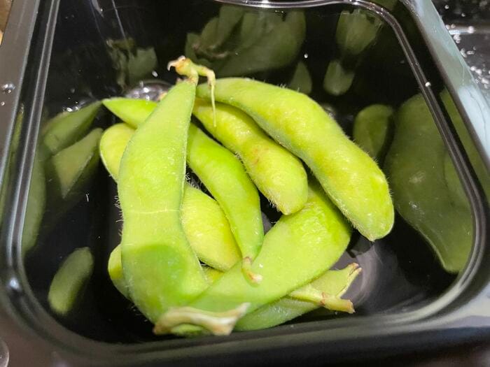 納豆や冷や奴、枝豆など日本食が毎日のように出てくる