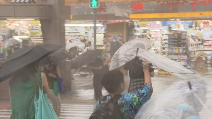 猛暑に加え、ゲリラ雷雨も多発（東京・豊島区　7月24日）