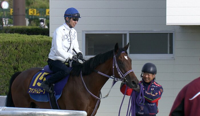 ファントムシーフに騎乗するのは武豊騎手