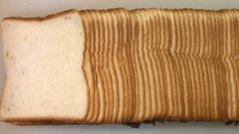 話題になった「超・超・超薄切り食パン」はその後、商品化していた！｜FNNプライムオンライン