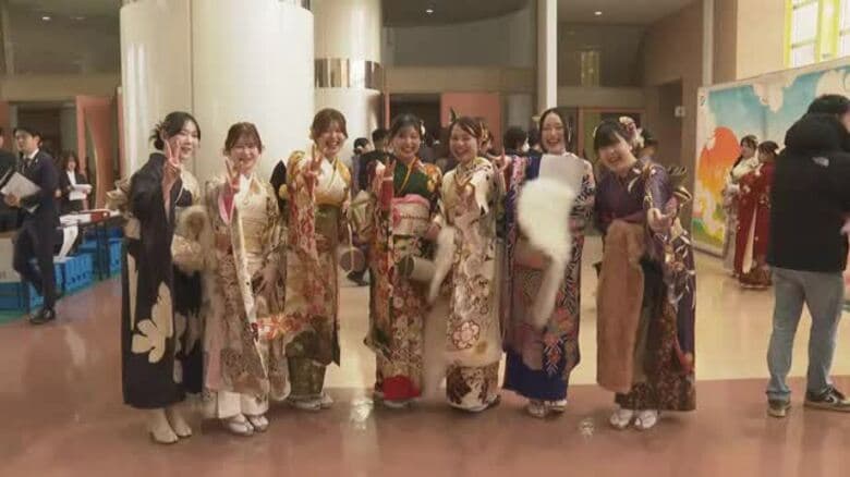 「世界に羽ばたける人材に」宇和島市で愛媛で一番早く「二十歳のつどい」人生の門出に新たな決意【愛媛】｜FNNプライムオンライン