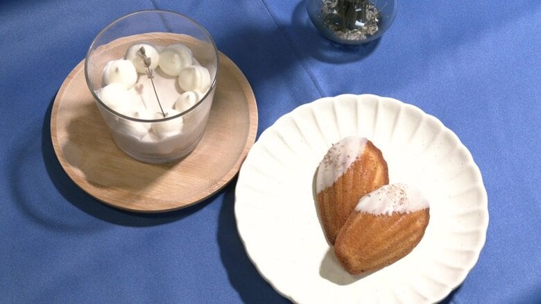 白いラベンダー「美郷雪華」のスイーツ誕生　秋田・美郷町オリジナル品種を“食”に活用　高校生らの地元愛が形に｜FNNプライムオンライン