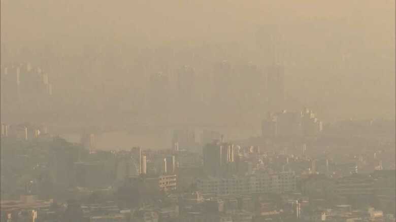 「中国にはおとなしく、日本は殴る韓国」 災害レベルの大気汚染から見る韓国の“忖度”｜FNNプライムオンライン