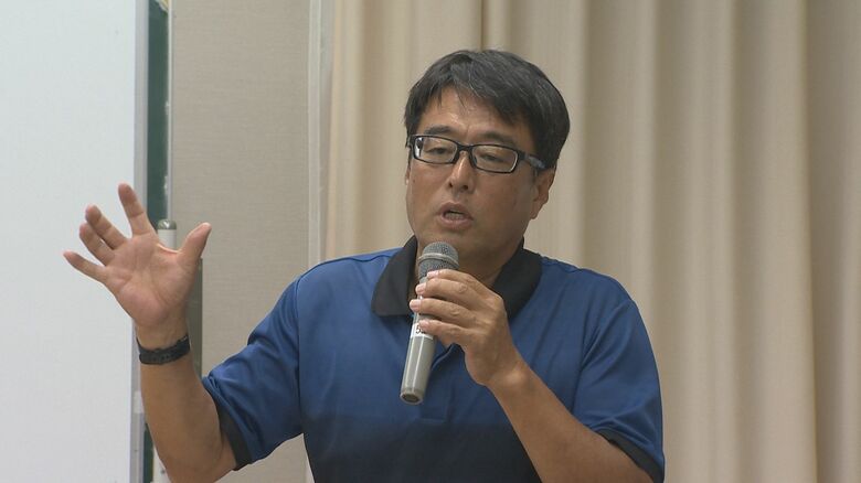 西区ときめき西4丁目の自治会長 阿部誠さん