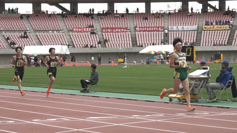 3人続いてフィニッシュ！