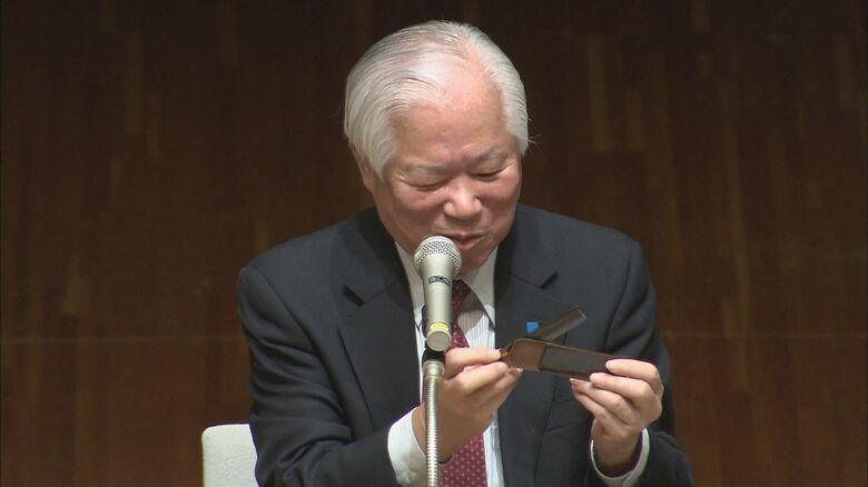 横田滋さん（2012年）