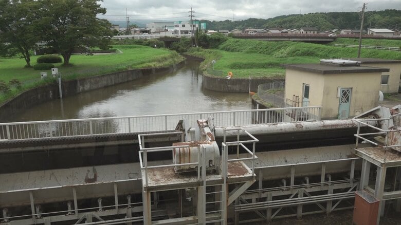 十二町潟排水機場（氷見市窪）