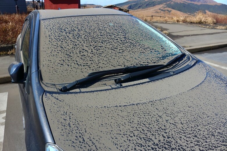 火山灰の処理は思った以上にやっかい（画像：イメージ）