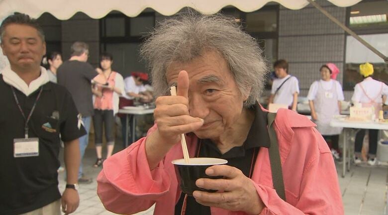 小澤さんは大のそば好きだった（2014年）