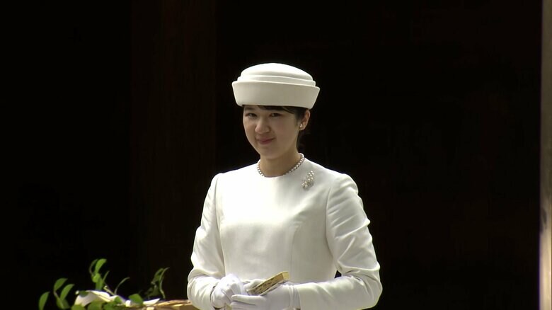 伊勢神宮の内宮を参拝された　3月26日