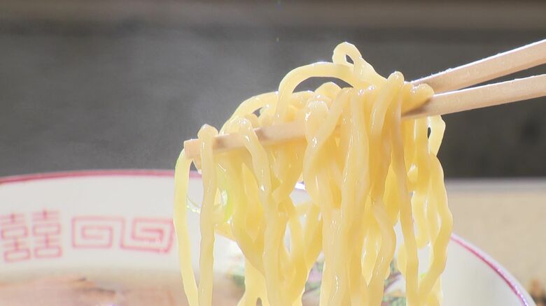 こだわりの麺やスープ