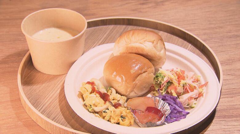 100円朝ごはん
