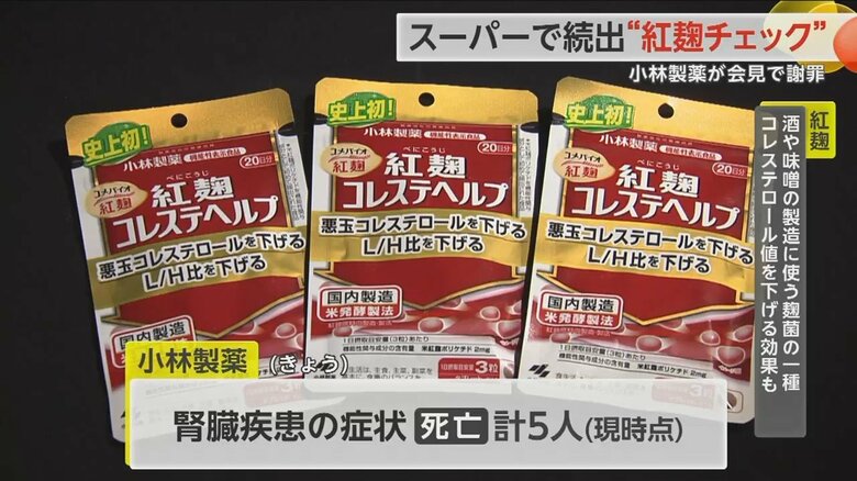 問題のサプリを摂取していた1人の死亡を新たに発表