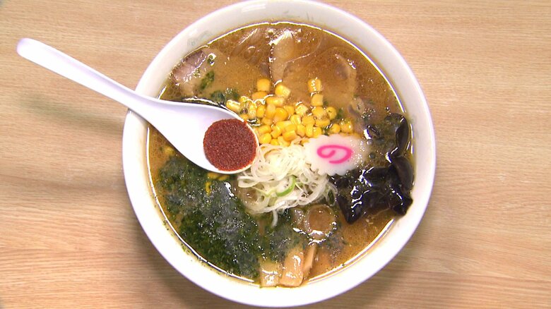 パンチの効いた「辛みそ」ラーメン
