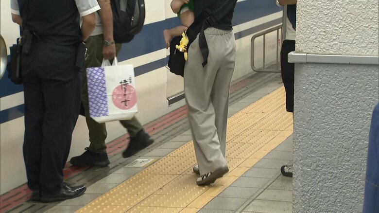 JR博多駅（午前10時過ぎ）