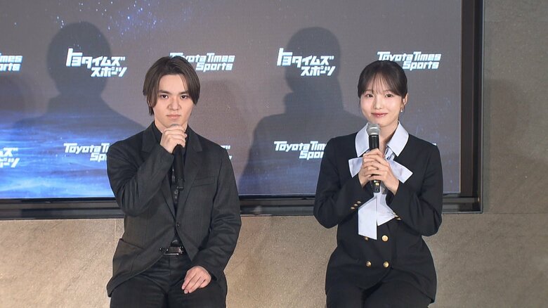 5月22日に行われたアイスダンス競技会復帰会見