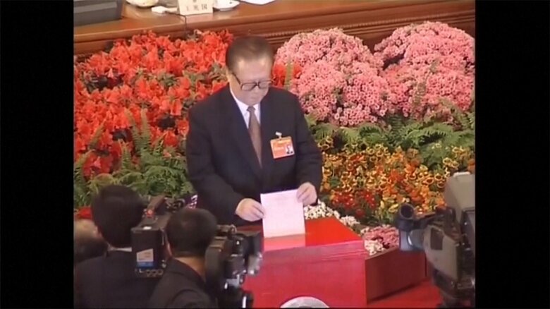 生前の江沢民・元国家主席