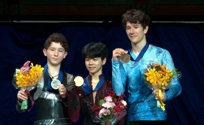 世界ジュニアで表彰台にのぼった中田