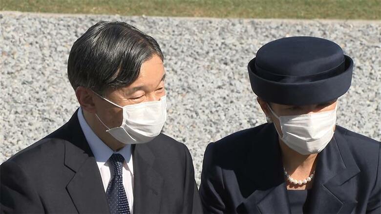 国立沖縄戦没者墓苑にて（22日午後）