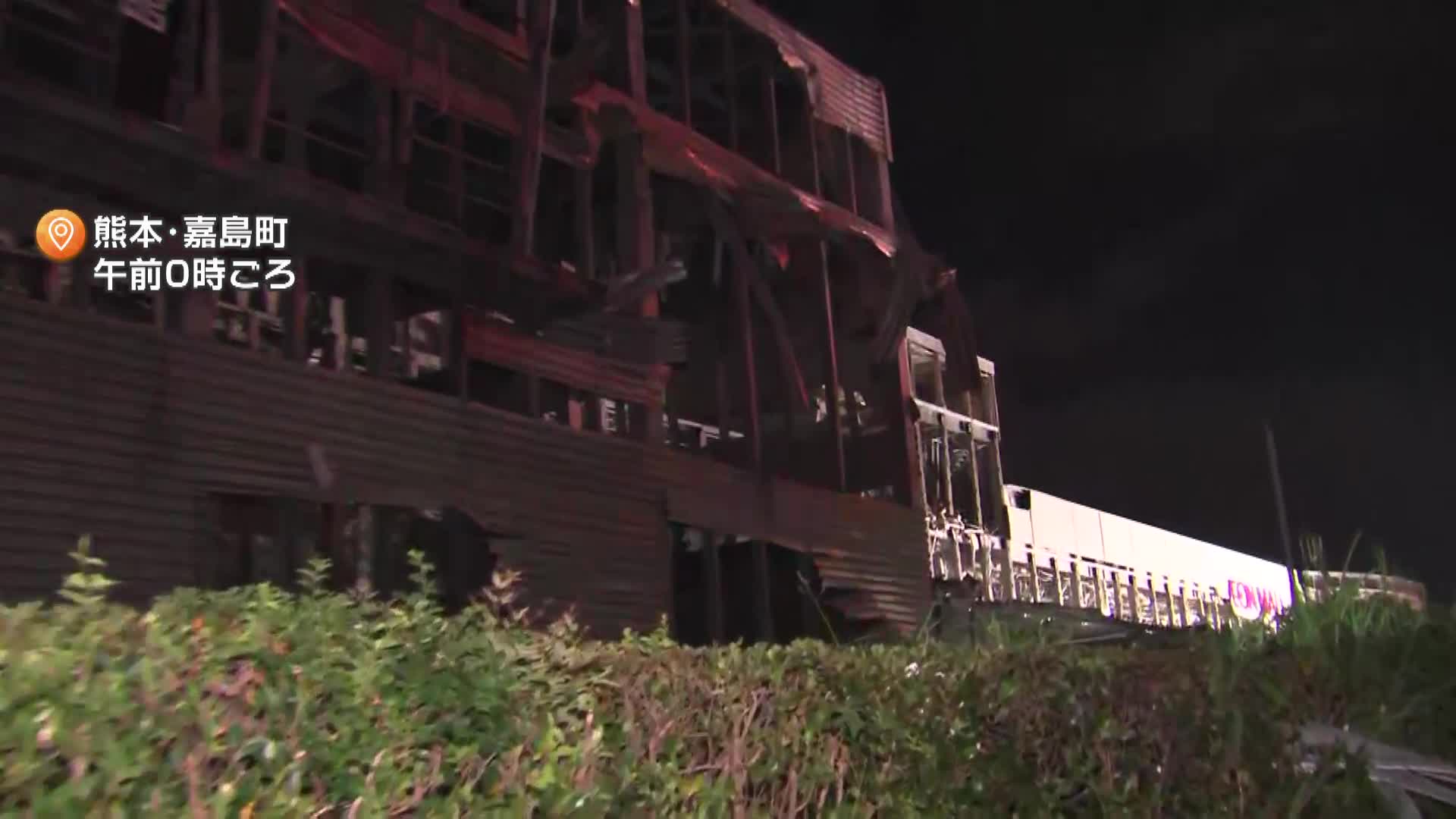 爆発のイオンモール熊本で女性2人死亡　日本製紙八代工場で2人心肺停止　31の医療施設で停電や断水【令和8年熊本地震】